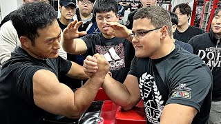 SCHOOLBOY VS KOREA CHAMPIONS  ARM WRESTLING 2023 [upl. by Arthur]