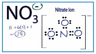 NO3 Lewis Structure How to Draw the Lewis Structure for NO3 [upl. by Ameehsat]