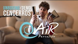 UNBOXINGDEMO de Cencerros Air Percusión por lauchalarsen [upl. by Lonee659]