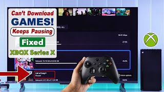 Fix Xbox Series X Not Downloading or Installing Games [upl. by Yelrehs]