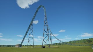 INTAMIN GIGA COASTER  PLANET COASTER [upl. by Negaet]