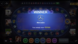 Happy Teen Patti Car Roulette Trick 🔥 Car Roulette Game Kaise खेले   Car Roulette Tricks Today [upl. by Peyton]