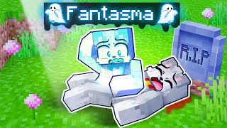 Jugando como FANTASMA en Minecraft 👻😂 [upl. by Rabah]