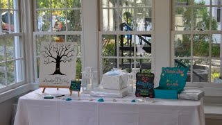 Beach Wedding Reception at the Lightkeepers House Cohasset Cove MA [upl. by Aicirtal705]