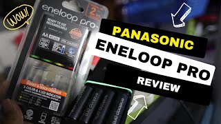 Panasonic Eneloop Pro Rechargeable Battery Review [upl. by Dorelle]