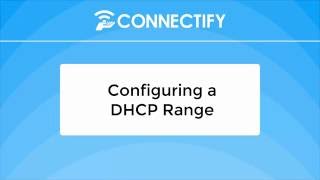 Configuring a DHCP Range on Connectify Hotspot [upl. by Peer654]