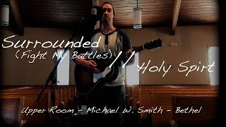 Surrounded Fight My Battles  Holy Spirit  Medley Suitcase Drum [upl. by Arlene982]