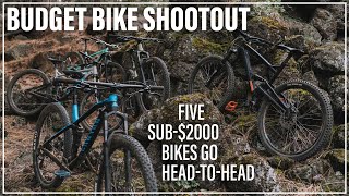 Budget Mountain Bike Shootout  5 Bikes Under 2000 Battle it Out [upl. by Vish]