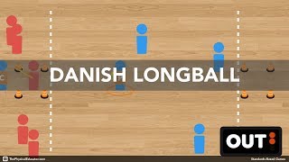 Danish Longball  Physical Education Game Striking amp Fielding [upl. by Denise]