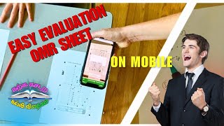 HOW TO CREATE OMR SHEET AND EVALUATION ON MOBILE TAMIL [upl. by Jamel370]