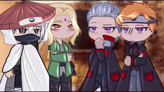 6 Hokage React To Naruto Villains  Gacha React [upl. by Nyrhtac966]