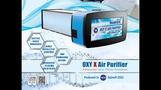 Respicaire OXY X™ Active PhotoCatalytic Air Purifier [upl. by Adolphe]