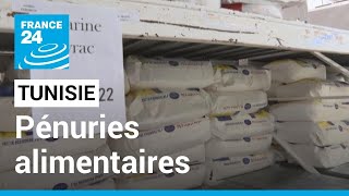 Tunisie  pénuries alimentaires sur fond de crise financière • FRANCE 24 [upl. by Kris]