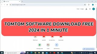 TomTom Software Download Latest 2024 [upl. by Shakti]