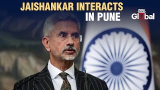 LIVE EAM S Jaishankar Engages with Business Leaders and Students in Pune Maharashtra [upl. by Nej559]