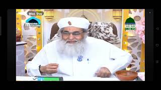 Moulana Ilyaas Qadri Ne Live Program Me Itar Sharif Apne Haton Se Mujhy lagai  Sameerdiscoverworld [upl. by Riaj541]