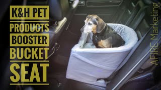 Pet Car Seat Review  KampH Bucket Booster [upl. by Efthim]