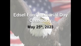 Edsel Ford High School Memorial Ceremony 2023 [upl. by Willey711]