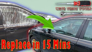 🚗 Quick and Easy DIY Toyota Camry 20072011 Window Glass Replacement in 15 Minutes 🚗 [upl. by Moises901]