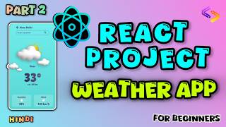 weather App reactjs frontend webdevelopment [upl. by Tnarg298]