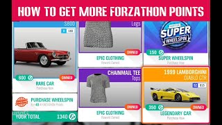 How to get more Forzathon Points in Forza Horizon 4 [upl. by Nal]