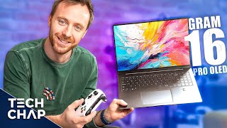 LG Gram Pro 16 OLED Review  Worlds LIGHTEST Laptop is 2X FASTER 2024 [upl. by Amikat]