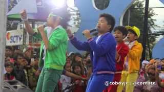 Coboy Junior Inbox 3 Maret 2012  Behind The Stage [upl. by Ehcrop]