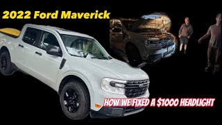 Ford Maverick Headlight repair fixed DIY [upl. by Saref]