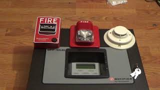 How to set up and wire up a Notifier SFP 10UD Fire Alarm Control Panel [upl. by Sidell]