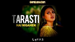 Tarsati Hai Nigahen Meri Official Video Himanshi Khurana Asim Riaz Latest Romantic Songs 2021 [upl. by Cristiano]