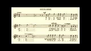 Enrico Caruso  O Lola Siciliana from Cavalleria Rusticana 1904 [upl. by Aisek]