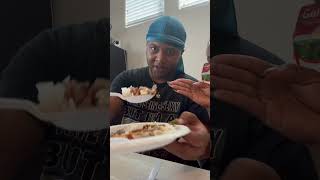 FIRST TIME TRYING CHAMORRO FOOD  food atlfoodies chickenrecipes foodie atlfoodie chicken [upl. by Zacks]