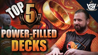 Top 5 PowerFilled Decks [upl. by Anidal]