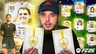 EA FC 25 FUT CHAMPIONS  🔥😨  أيكون باك باش نقاد فرقة x11 Icon Packs [upl. by Nosae]