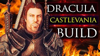 Skyrim SE Builds  The Blood Sorcerer  Dracula Castlevania Inspired Vampire Build [upl. by Hobie450]