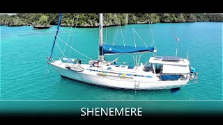 Shenemere gets maintenance and repairs at Peakes BoatyardTrinidad [upl. by Erehs673]