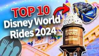 TOP 10 Rides in Disney World in 2024 [upl. by Ronoel]