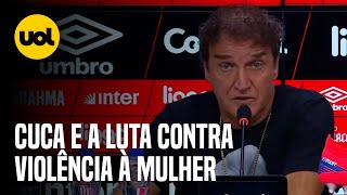 CUCA DIZ QUERER AJUDAR NA LUTA CONTRA VIOLÊNCIA À MULHER ‘PODEM ME COBRAR’ [upl. by Einahpts]