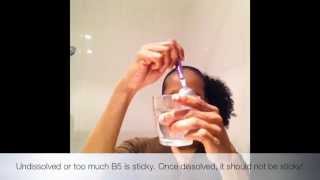 Part 1 of 2 Make Liquid Panthenol Using B5 Powder [upl. by Iolanthe219]