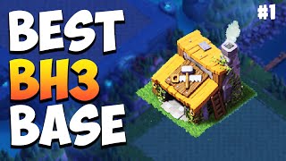 BEST Builder Hall 3 Base Copy Link  BH3 Defense base Anti 2 Star Layout  Clash of Clans [upl. by Sarid]