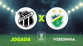 CEARÁ X ALTOS AO VIVO COPA DO NORDESTE  11022024 [upl. by Naujaj]