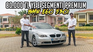 BMW E60 530i  80 bin TLye E Segmenti Premium   231 HP M54 ile Gazladık [upl. by Yllime337]