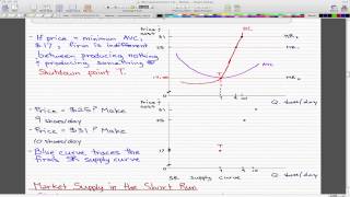 Microeconomics  123 Firms Supply Curve [upl. by Sikes446]