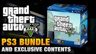 GTA 5  PlayStation 3 Exclusive Bundle Headsets and Contents [upl. by Fem]