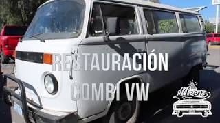 RESTAURACION VW COMBI [upl. by Airal]