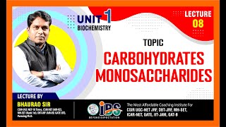 UNIT 1 CARBOHYDRATESDISACCHARIDES AND POLYSACCHARIDES [upl. by Jael]