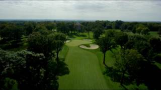 Hole 3 Flyover  Hazeltine National Golf Club [upl. by Areis]