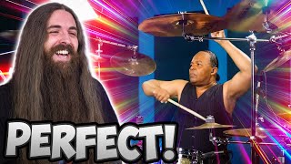 Metal Drummer Tears Up reacting to Jonathan Moffett Michael Jackson [upl. by Elletnwahs]