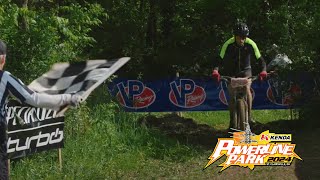 Kenda Tires Powerline Park GNCC 2024 eMTB Highlights [upl. by Warfore417]