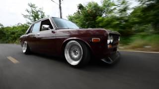 Datsun 510 Rolling Acrophobia Red [upl. by Nnahtebazile]